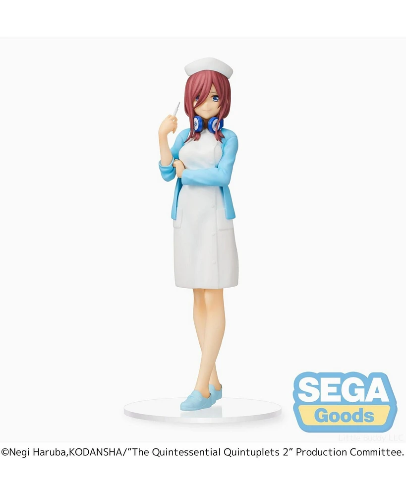 Sega - Quintessential Quintuplets 2 - Miku Nakano - Nurse Version Spm Statue