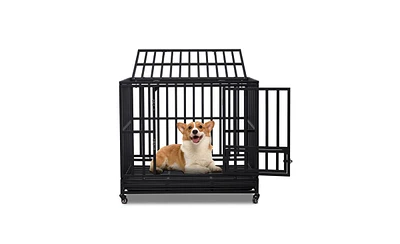 Slickblue Heavy Duty Dog Crate – Sturdy and Secure for Large Breeds