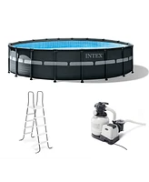 Intex Ultra Xtr 18' x 52" Above Ground Pool with Pump, Vacuum, & Maintenance Kit