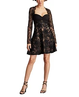 Tadashi Shoji Women's Sayda Embroidered Lace Mini Dress