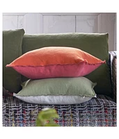 Designers Guild Brera Lino Azalea Linen Decorative Pillow