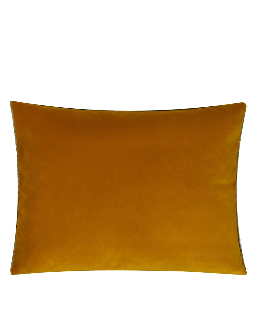 Designers Guild Cassia Saffron & Hazel Decorative Velvet Decorative Pillow