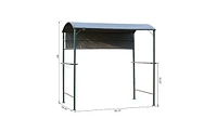 Slickblue Grill Gazebo Bbq Canopy for Outdoor Cooking and Shade