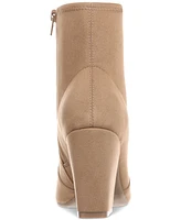 On 34th Women's Lydiaa Pointed-Toe Block-Heel Booties, Created for Macy's