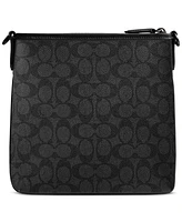 Coach Kitt Signature Coated Canvas Messenger Bag