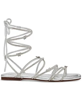 Wild Pair Ednaa Lace-Up Flat Sandals, Created for Macy's