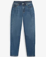 On 34th Women's High-Rise Barrel-Leg Jeans