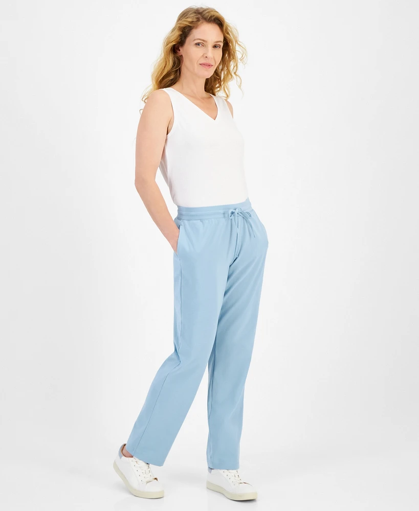 Style & Co Women's Mid Rise Drawstring-Waist Sweatpants