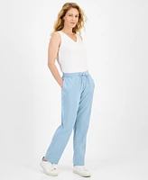 Style & Co Women's Mid Rise Drawstring-Waist Sweatpants, Created for Macy's