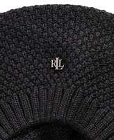 Lauren Ralph Core Textured Knit Beret Hat