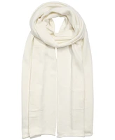 Lauren Ralph Textured Logo Knit Scarf