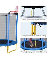 Slickblue Trampoline for Kids: Safe and Fun Outdoor Play for Children