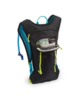 High Sierra Hydrahike 2.0 4L Hydration Water Backpack for Hiking & Biking, Black