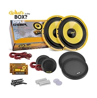 Pyle 6.5" Component Car Speaker Kit, 400 Watt, 2-Way System