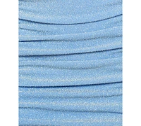 Jump Juniors' Metallic Ruched Sheath Dress