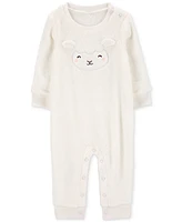 Carter's Baby Sheep Fuzzy Jumpsuit