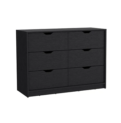 Houma Dresser 30"H, 4 Drawer with 2 Lower Cabinets, Chest