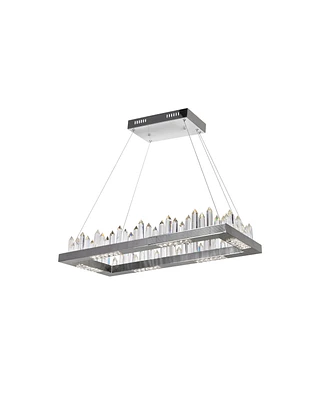 Cwi Lighting 6" Metal Agassiz Led Island and Pool Table Chandelier