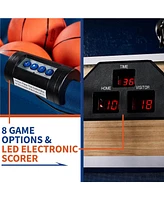 Lancaster Gaming Company Rally and Roar Premium Home Dual Shot Basketball Game