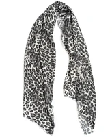 Vince Camuto Hazy Leopard Supersoft Oblong Scarf