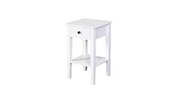 Slickblue Bathroom Floor-Standing Storage Table with Drawer for Organized Essentials