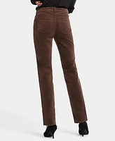 Nydj Women's Marilyn Straight Corduroy Pants