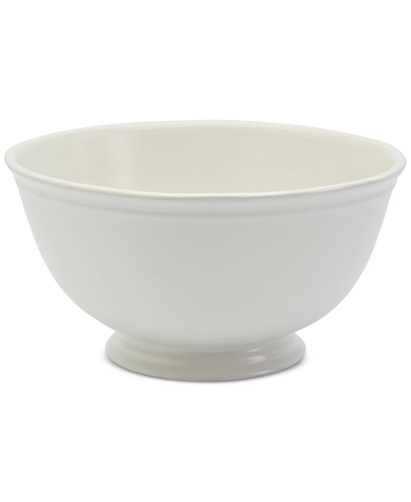 Bee & Willow Matte Bristol Ceramic Footed Fruit Bowl