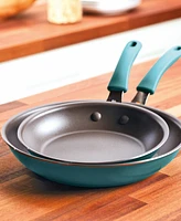 Rachael Ray Cook + Create Aluminum Nonstick Frying Pan Set, 2 Piece