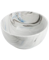 Elama Porcelain Marble 16 Pc. Dinnerware Set, Service for 4