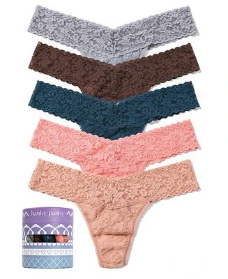 Hanky Panky Women's Holiday Pack Low Rise Thong Underwear