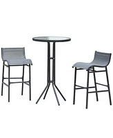 Slickblue Bar Chair Set – Modern and Comfortable Barstools for Kitchen, Dining, or Home Bar