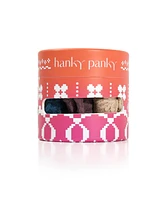 Hanky Panky Women's Holiday 3 Pack Low Rise Thong Underwear