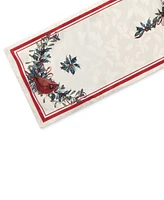 Lenox Holiday Winter Greetings Table Runner, 14" x 70"