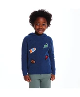 Andy & Evan Toddler Boys Toddler/Child Patches Hooded Sweater