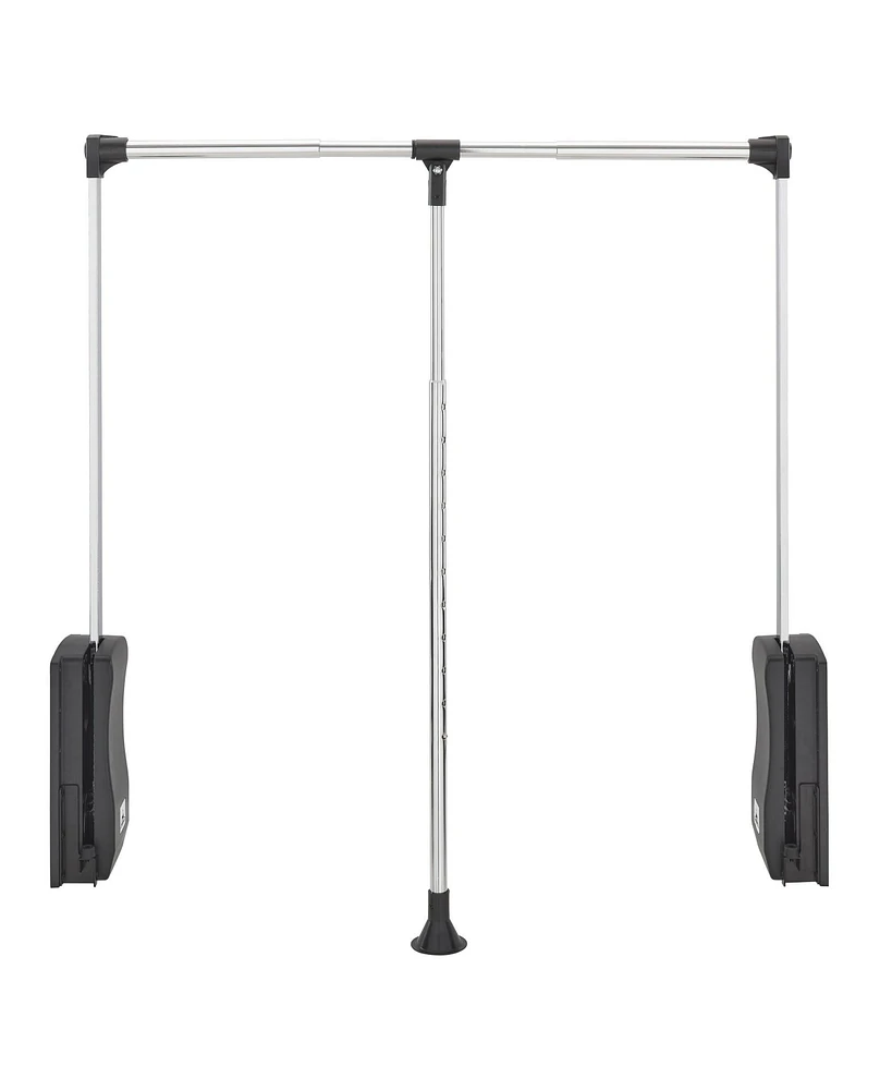 Rev-a-Shelf 26" - 35" Adjustable Pulldown Closet Rod, Chrome, Cpdr-2635