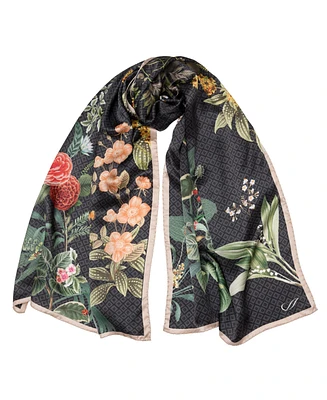 Elizabetta Sara - Long Satin Silk Scarf for Women