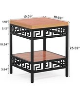 Tribesigns End Tables Set of 2 for Living Room, 2