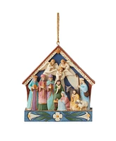 Jim Shore Nativity Stable Ornament