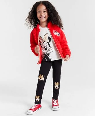 Disney Girls Minnie Mickey Jacket Legging 2 Piece Set