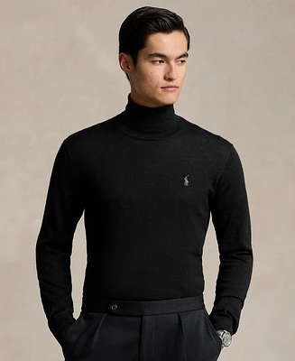 Polo Ralph Lauren Men's Washable Wool Turtleneck Sweater