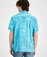 Sun + Stone Men's Chuck Signature Dyed Shirt, Exclusively at Macy's