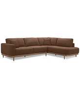 Jharli 2-Pc. Fabric Sectional Sofa, Created for Macy's