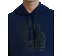 Karl Lagerfeld Paris Men's Profile Graphic Hoodie