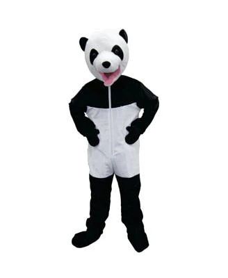 Dress Up America Giant Panda Jumpsuit & Head Mask Mascot