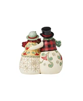 Jim Shore Highland Glen Light Emitting Diode Snow Family Figurine