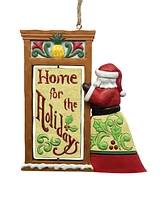 Jim Shore Santa at Doorway Rotate Ornament