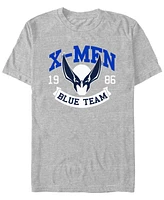 Fifth Sun Mens Xmen Wolverine Blue Team Short Sleeve T-Shirt