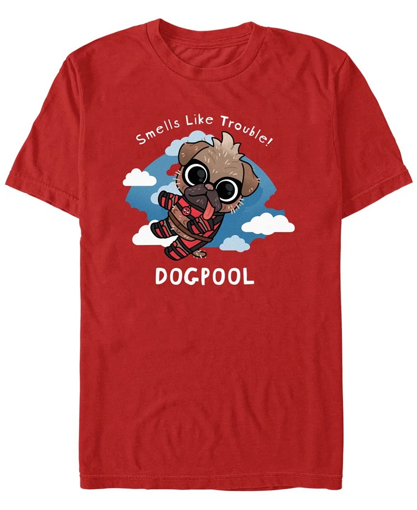 Fifth Sun Men's Smells Like Trouble Short Sleeve T-Shirt