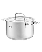 Fissler Pure Collection Stainless Steel Quart Stock Pot with Metal Lid