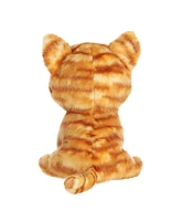 Aurora Small Nacho Orange Tabby Petites Expressive Plush Toy Orange 7"